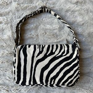 BRANDY MELVILLE  Zebra Print Purse / Shoulder Bag